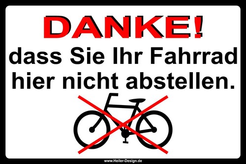 Hinweisschild danke das - hinweisschild,
