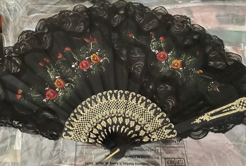 Fächer spanischer stil mit - spanischer,