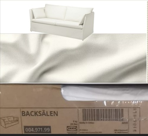 Ikea backsälen bezug für - ikea, 3er