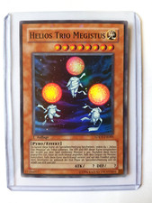 Helios Trio Megistus LODT-DE095 Super-Rare 1 Auflage YU-GI-OH Karte Played