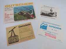 4 VINTAGE GERMAN VOCHER
