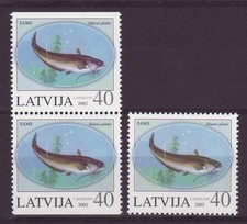 Lettland - Fische Varianten **