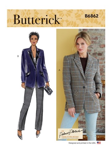 Schnittmuster blazer butterick - schnittmuster,
