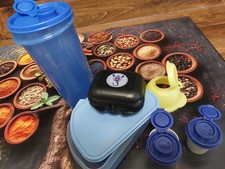 Tupperdosen Konvolut Gewürzstreuer Spaghettidose Wurst