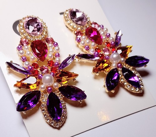 Opulente ohrstecker strass - opulente,