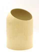 Gedy Makio Hasuike Design Italien Pastellgelb 70er Jahre Mülleimer Vintage