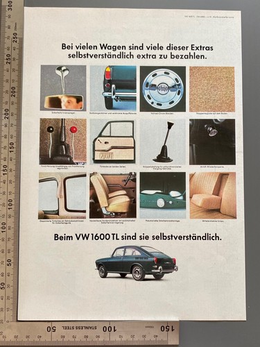1967 1600 volkswagen - tl,