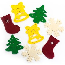 8er Set Weihnachtsfiguren