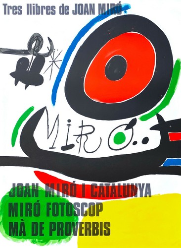 Joan miró tres - tres, de