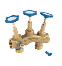 Montageblock mit Bypass 1" Enthärtungsanlage, Weichwasseranlage, Enthärter