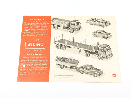 Wiking 1963 bild preisliste - wiking, bild-preisliste