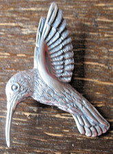 Kolibri Vogel Brosche
