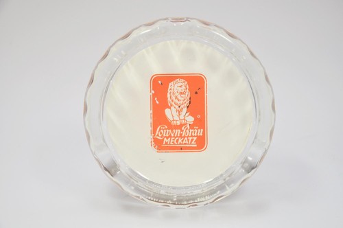 Löwen bräu meckatz ashtray - löwen-bräu,