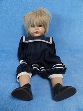 Wernicke 1990 / 1 Model Puppe gemarkt Künstlerpuppe Sammlerpuppe