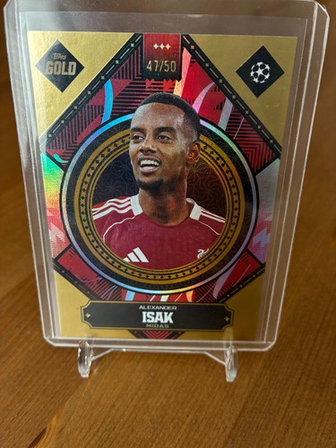 Alexander isak midas topps - isak, /50