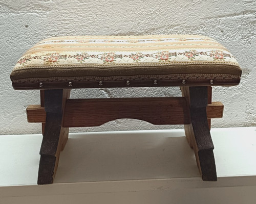 Antiker hocker schemel - antiker,