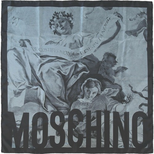 Moschino schal engel print - engel,