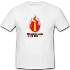 63rd Infantry Division Blood and Fire US Army - T Shirt #6830
