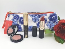 Estee lauder Kosmetik Geschenk Set Lippenstift 420 /Mascara 01 /Lip Balm/Tasche 