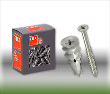 Tox SPIRAL PLUS Gipskartondübel mit+ohne Schraube Spiraldübel Gipskarton Dübel