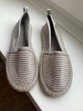 Damen schuhe grau mit kleine pear &stein