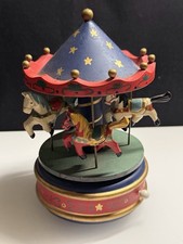 Erzgebirge Spieluhr Karussell