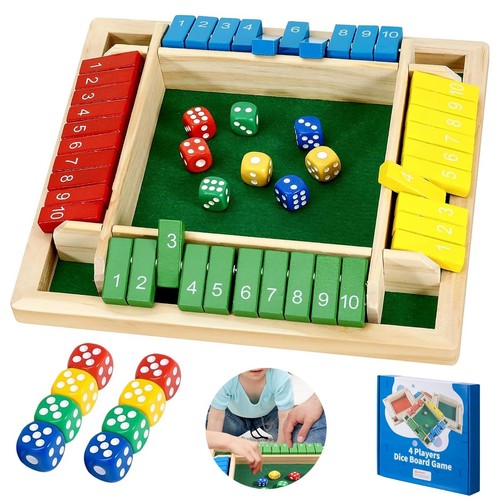 Spieler shut the box - 4-spieler,