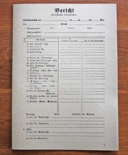 Wehrmacht Unfallbericht
