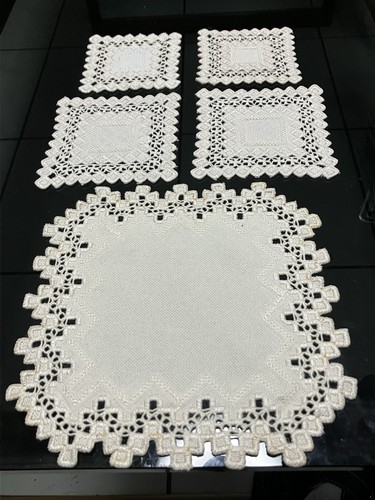 Hardanger platzdeckchen 5 - platzdeckchen,