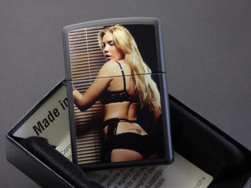Zippo lighter striptease - zippo,