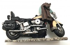 Motorradmodelle 2 Stück Standmodell Motorrad Biker Modell Deko
