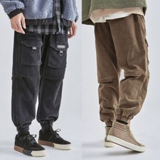 Herren kord latzhose cargo - herren,