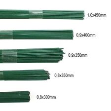 2,5kg Blumendraht grün lackiert Steckdraht Basteldraht Bindedraht alle Größen