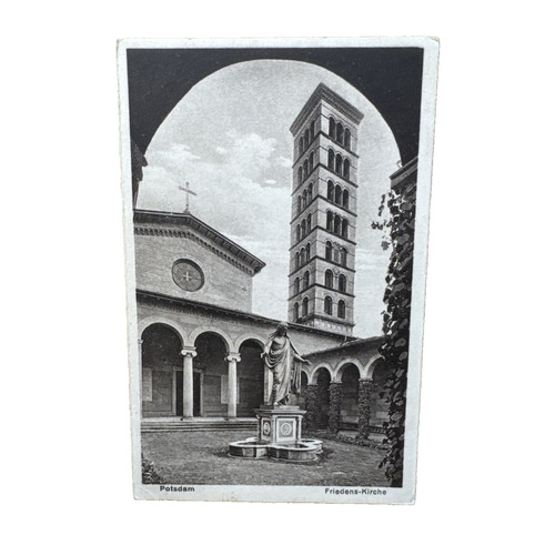 Postkarte potsdam friedens - postkarte,