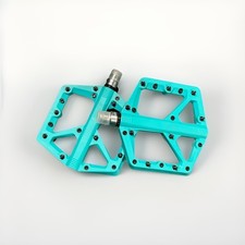 Mtb flat pedale türkis neu - pedale,