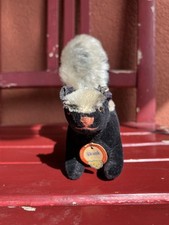 steiff skunk samt mohair