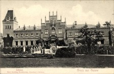 Ak Gusow Platkow im Oderbruch, Schloss - 4690212