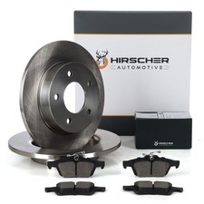 HIRSCHER Bremsscheiben Ø 265mm + Bremsbeläge für MAZDA 3 (BK) (BL) hinten