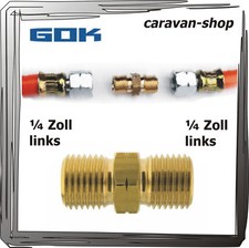 Gas Schlauch Verbinder 1/4"