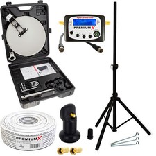 Camping satelliten anlage - satelliten,