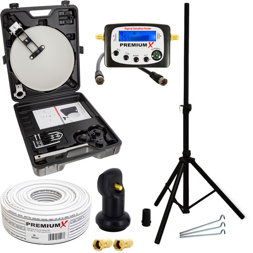 Camping satelliten anlage - satelliten,
