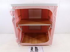 Defa Beachy Vorratsschrank 75x48x80cm Pastellrosa Campingschrank