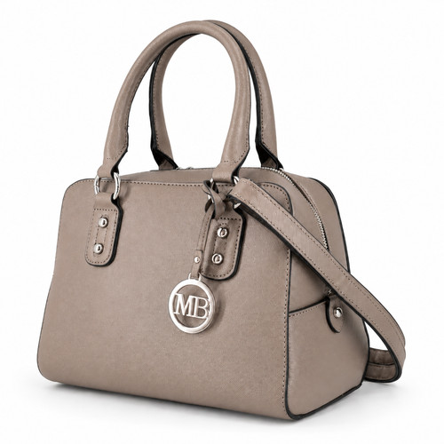 Damen handtasche schwarz taupe - damen,