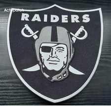 Oakland Raiders Logo Patch 10"