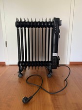 Elektrische Ölheizung Ölradiator, 2500 Watt, 11 Rippen, 3  Heizstufen, Thermosta