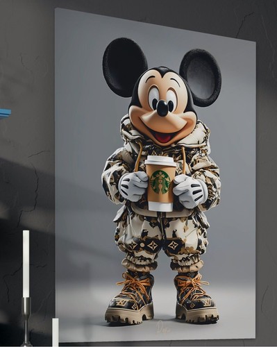 Micky maus leinwand bild - maus,