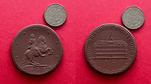 Böttger steinzeug medaille - böttger,