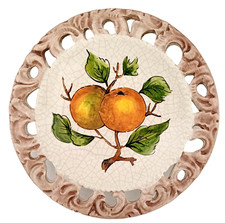 Wandteller Majolika Italien