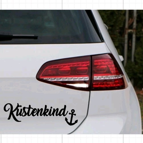 Küstenkind aufkleber sticker - kÜstenkind,