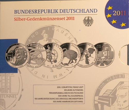Euro gedenkmünzenset pp - euro,